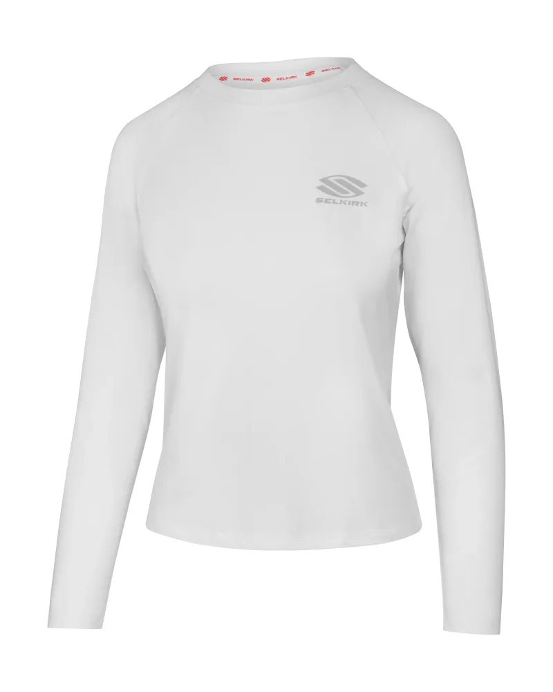 Camisa de manga larga para mujer de la colección AeroFiber