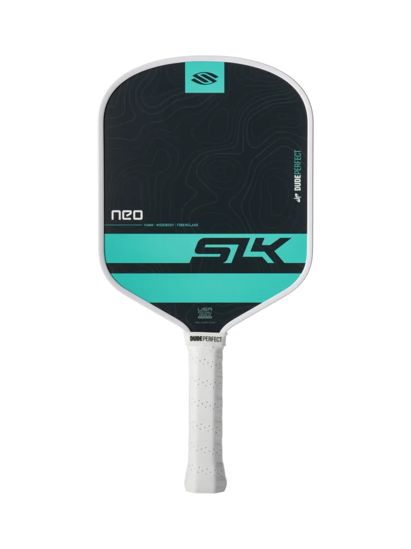 Dude Perfect SLK Neo Fiberglass Pickleball Paddle Bundle