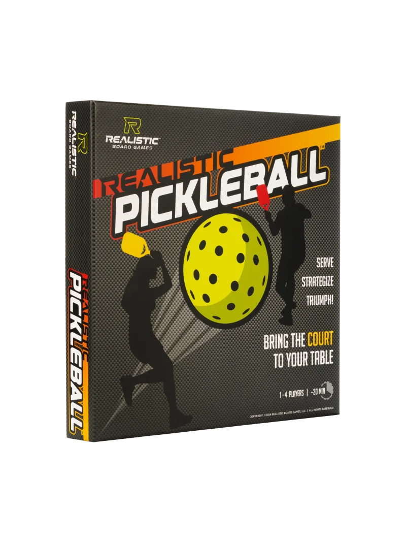 Realistic Pickleball Board Game