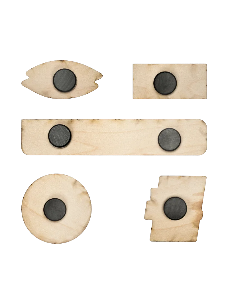 Selkirk Wood Magnet Bundle