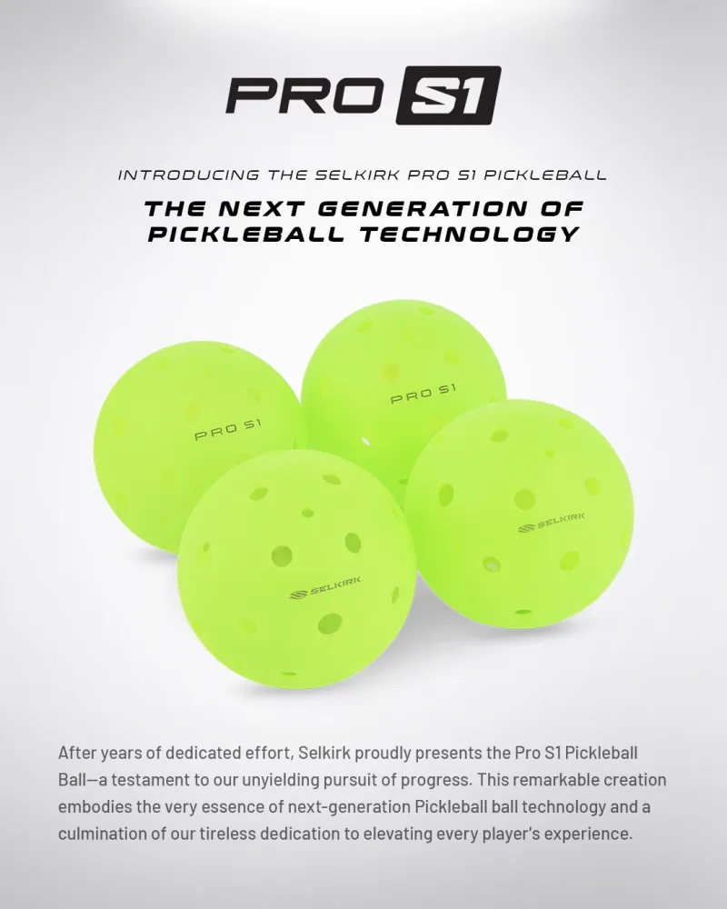 Pro S1 Pickleballs