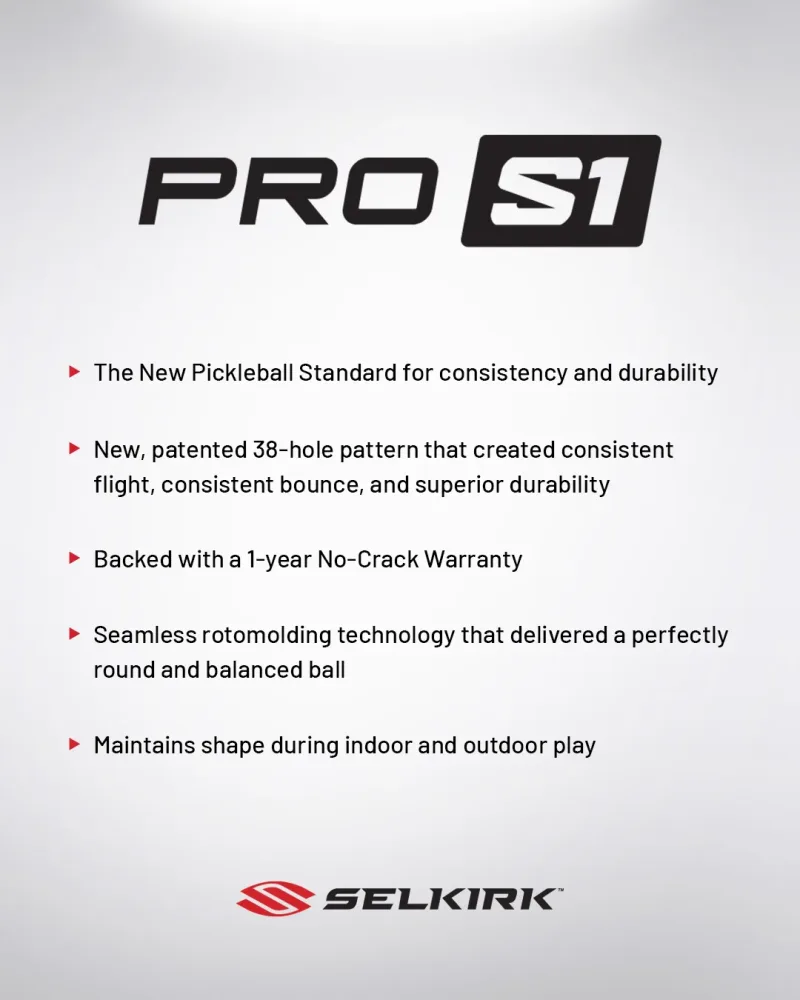 Pro S1 Pickleballs
