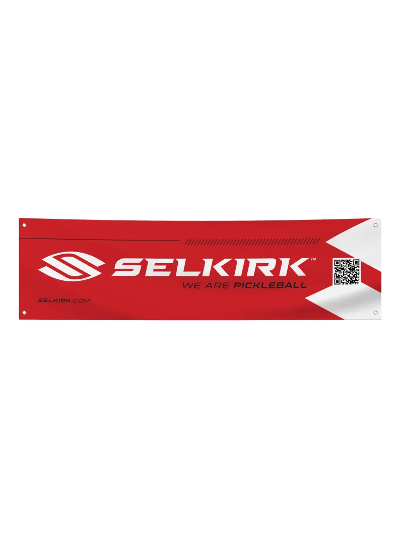 Selkirk Sport We Are Pickleball Small Vinyl Court Banner